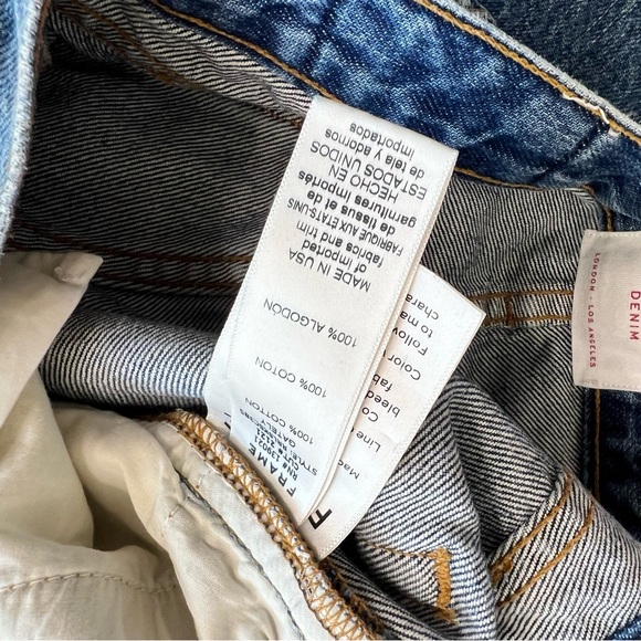 🔹 Frame Denim Rigid Re-Release Le Original Skinny Jean - Picture 6 of 6